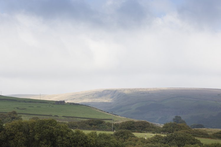 Views from Greenbooth Village over the Pennines