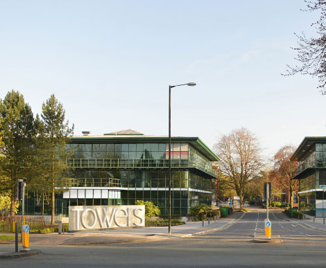 The towers exterior