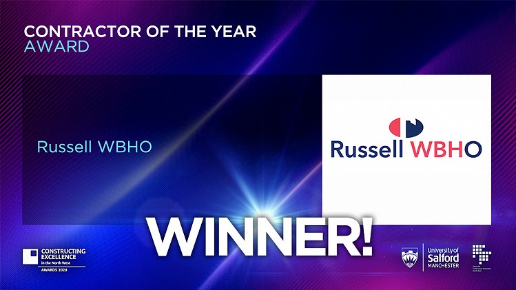 Russell WBHO is named Contractor of the Year at the 2020 NWRCA