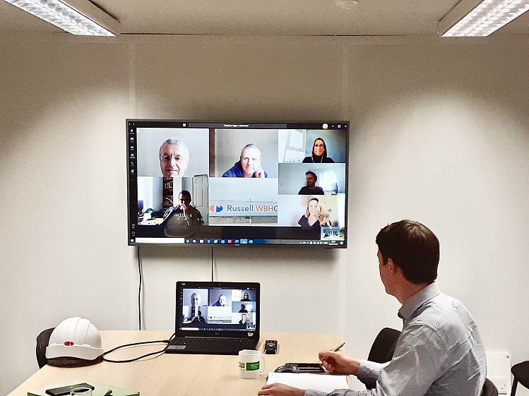 Video conferencing enabled training and everyday meetings to continue as normal