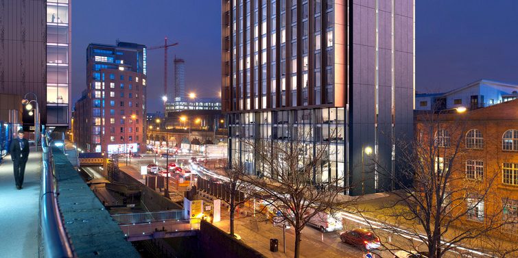Computer generated image of Manchester Tower